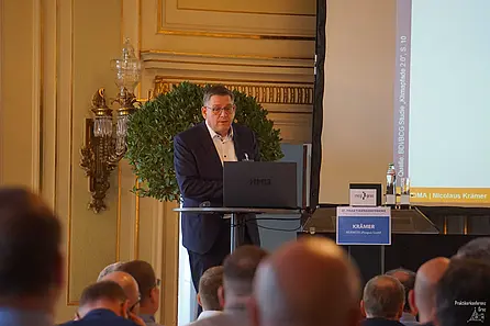 Praktikerkonferenz Eröffnungsvortrag Herr Krämer von Hermetic Pumpen GmbH